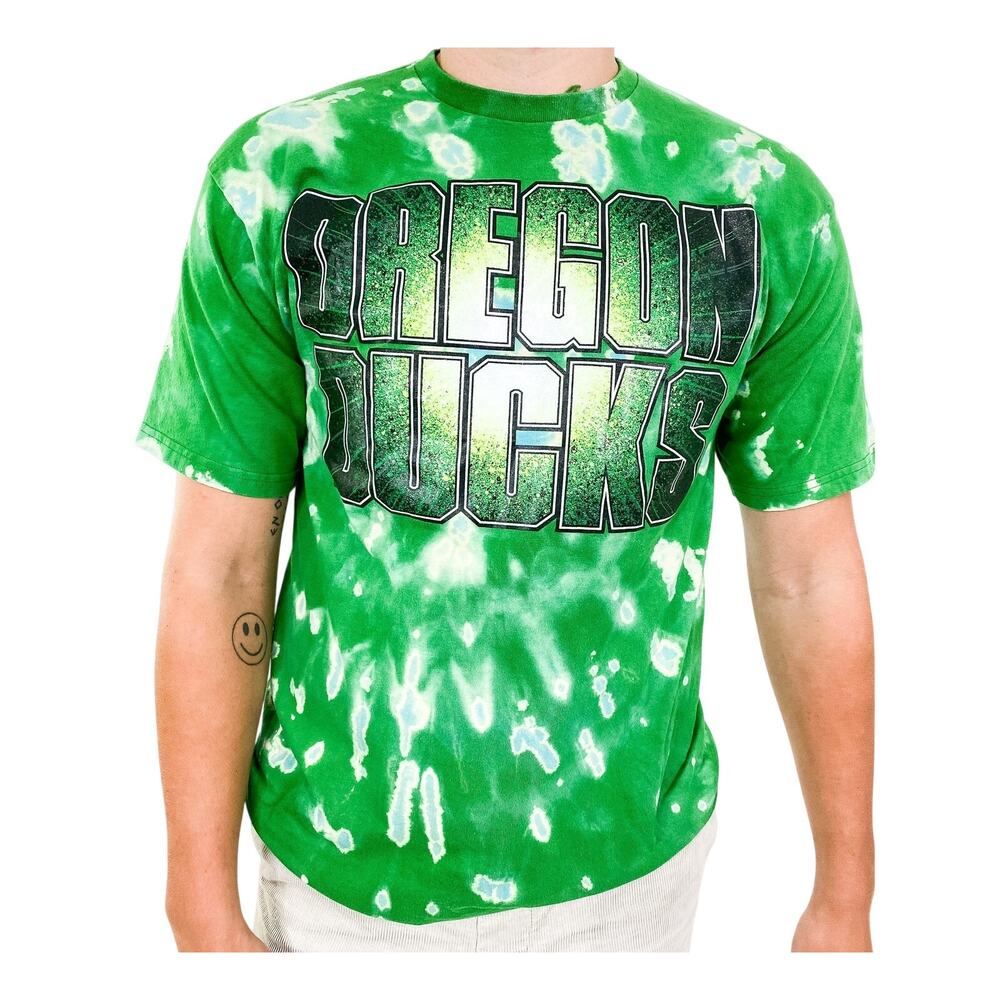 University of Oregon Tie Dye Tee - L